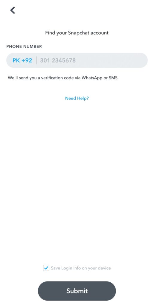 snapchat without login,