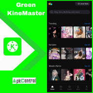 Download green kinemaster apk