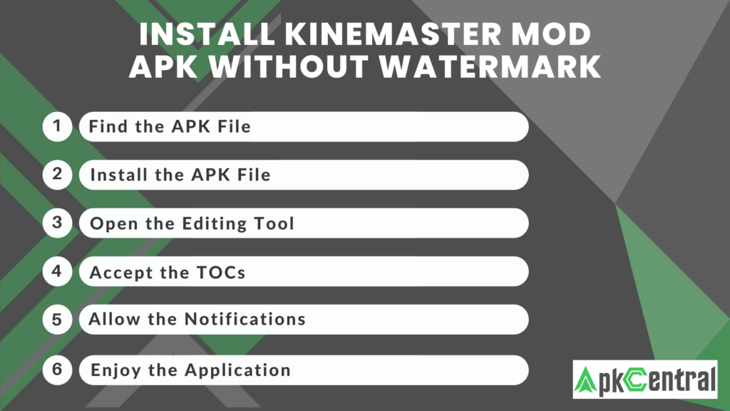 How to install kinemaster pro apk without watermark