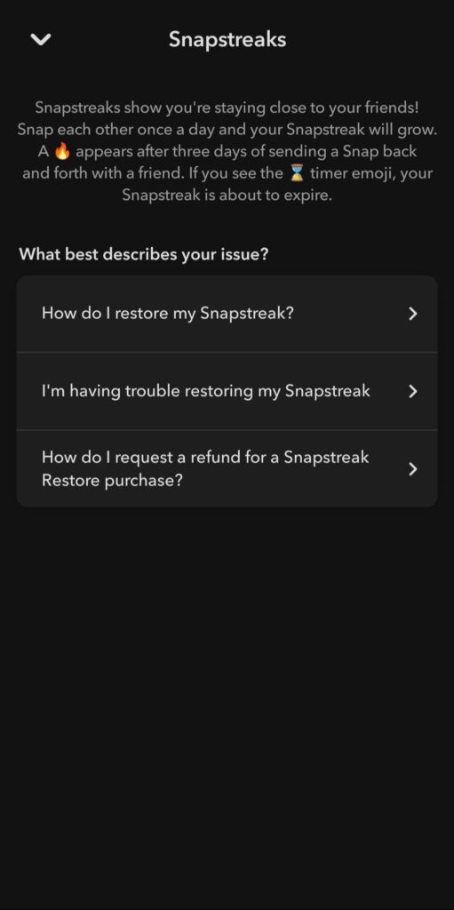 how to restore snapchat streak