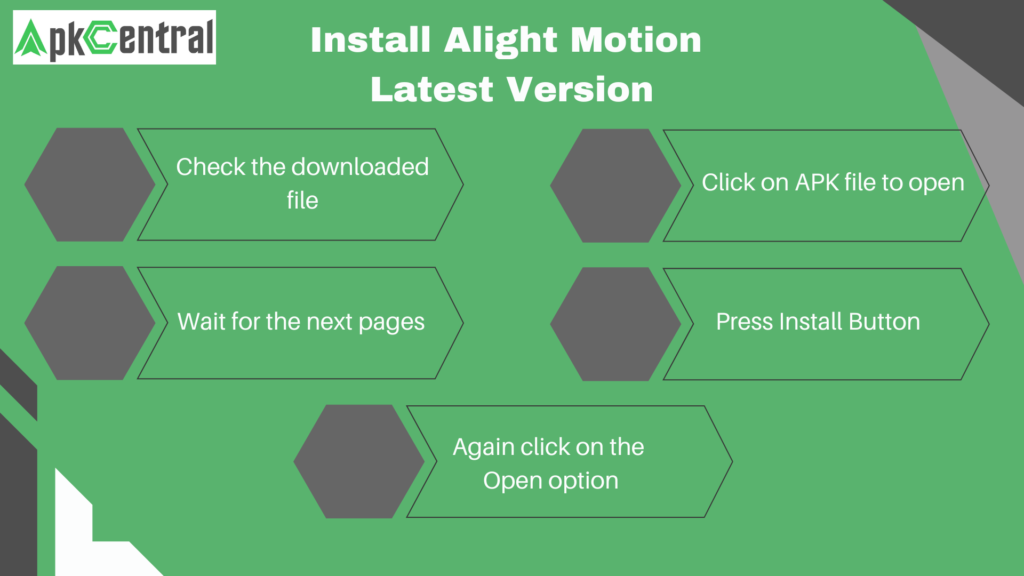 Install Alight Motion Latest Version