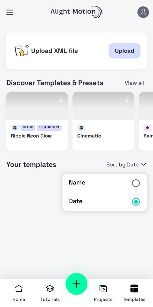 Alight motion app update